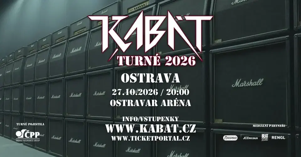 Ostrava - Kabát Turné 2026