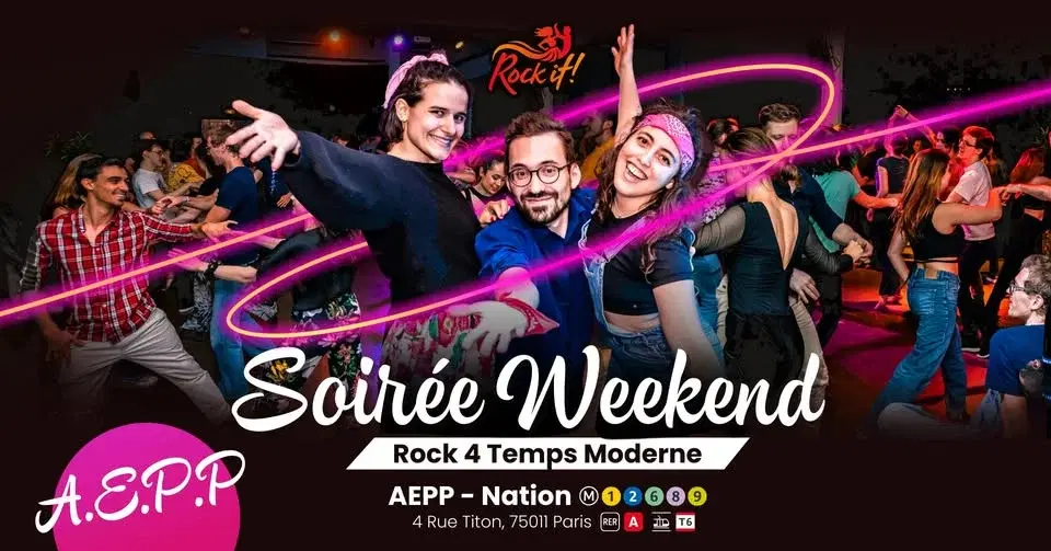 Soirée Danse Rock 4 temps Moderne et initiation à Nation