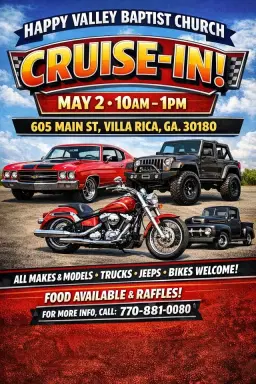 5th Annual Cruise-In (Car Show)