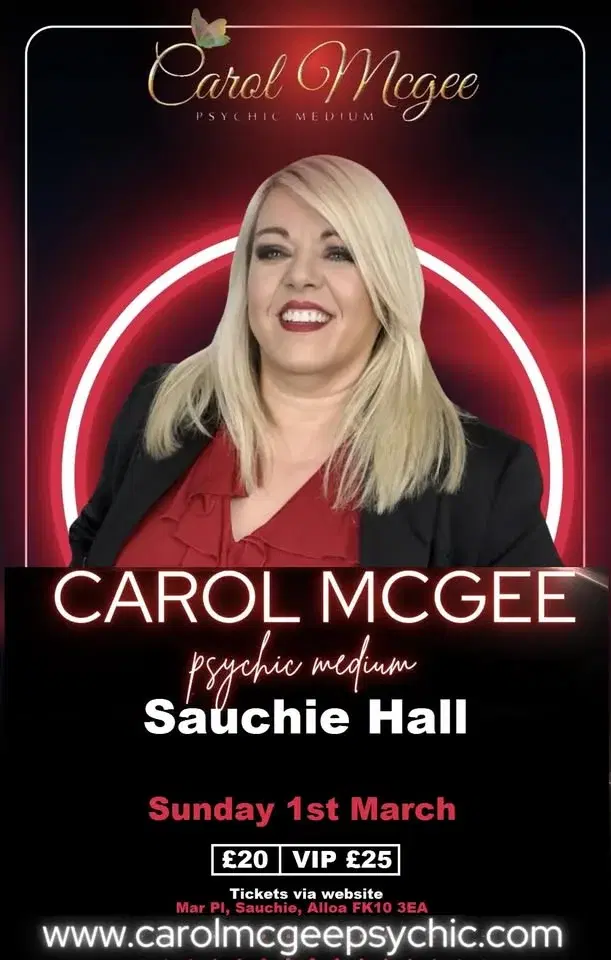 Carol McGee live @Sauchie Public Hall, 1st March