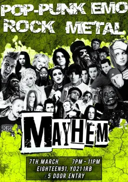 MAYHEM at Eighteen91
