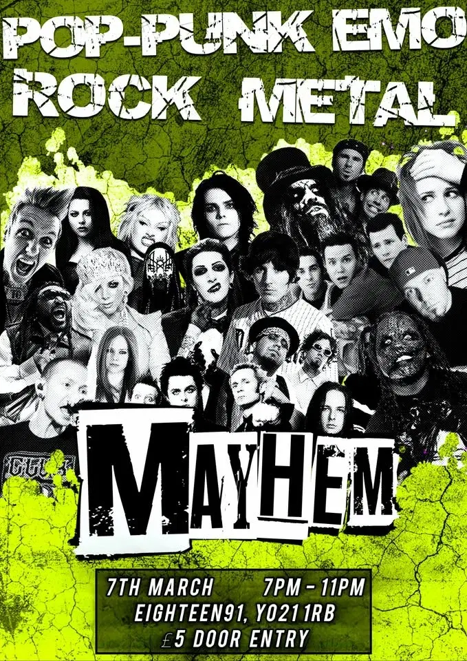 MAYHEM at Eighteen91