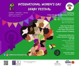 International Women's Day Derby Festival 2026