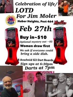 Celebration of life/ LOTD For Jim Moler