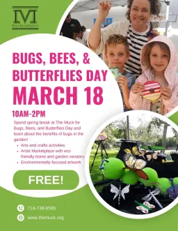 Bugs, Bees, and Butterflies Day 2026!