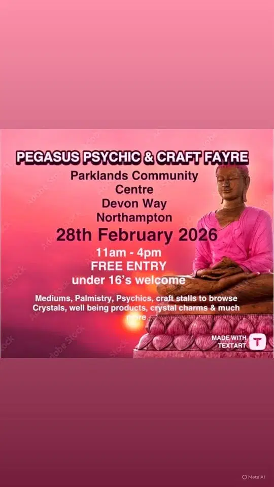 Psychic Fayre Northampton Free Entry