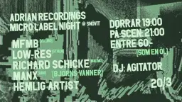 Adrian Label Night på Snövit