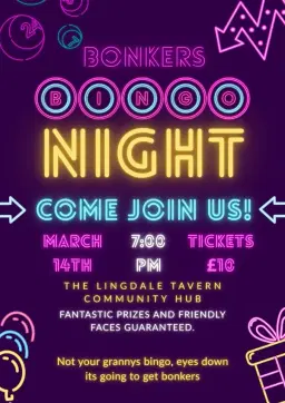 Bonkers Bingo Night