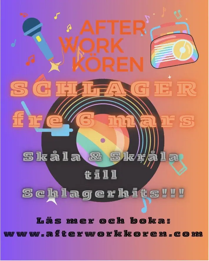 After Work Kören đ SCHLAGER