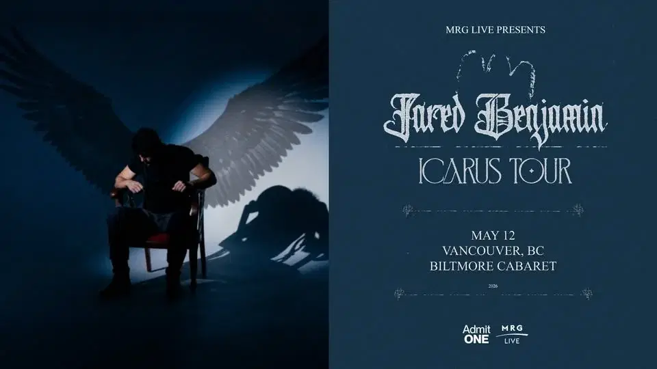 Jared Benjamin - Icarus Tour (Vancouver)