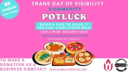 Trans Day of Visibility Community Potluck