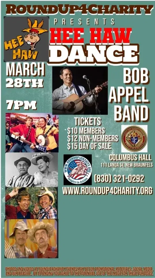 RoundUp4Charity Event - Hee Haw Theme- Bob Appel Band