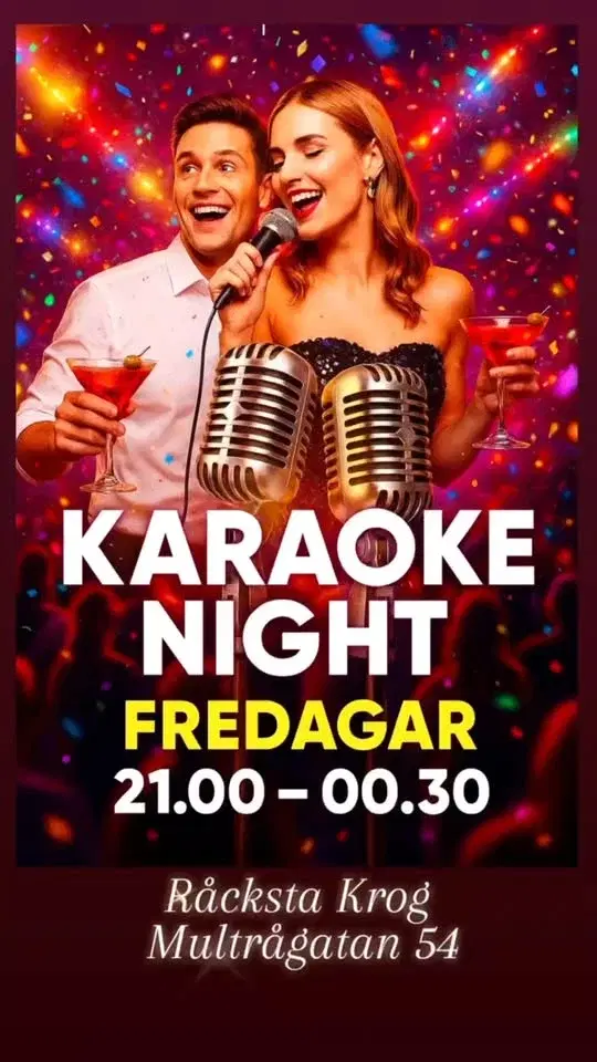 Karaoke / Dj på Råcksta krog