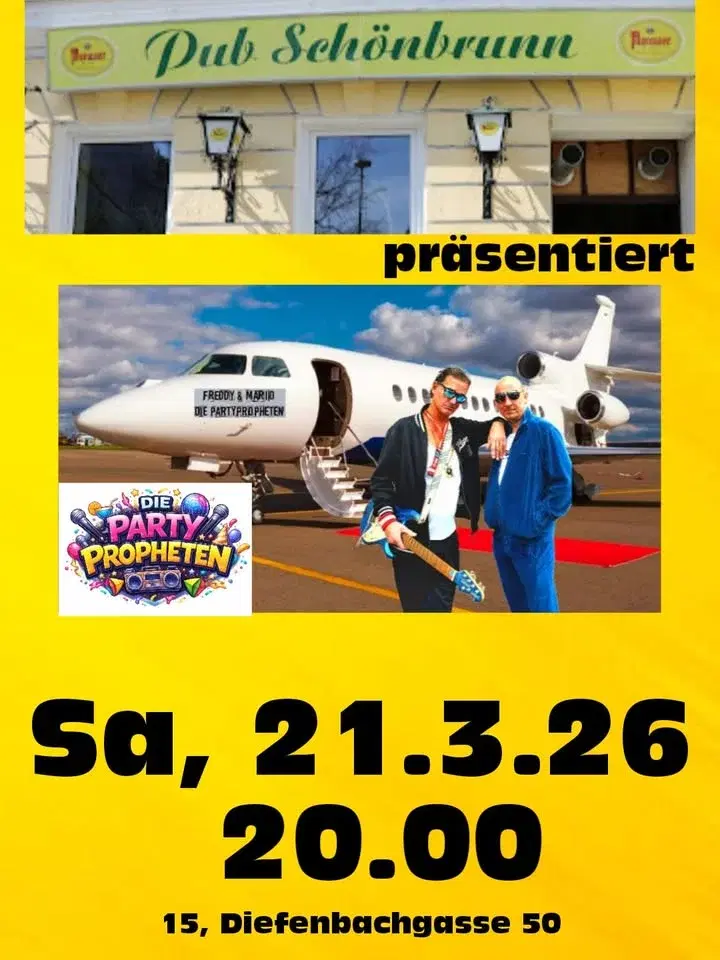 Partypropheten/Sa,21.3./PubSchönbrunn/20Uhr