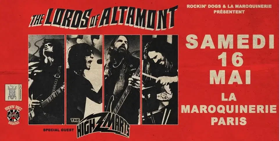 THE LORDS OF ALTAMONT + The Highmarts / Paris, La Maroquinerie