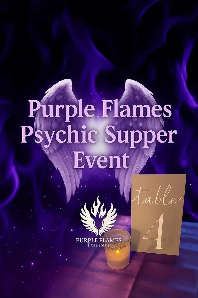 Purple Flames Psychic Supper