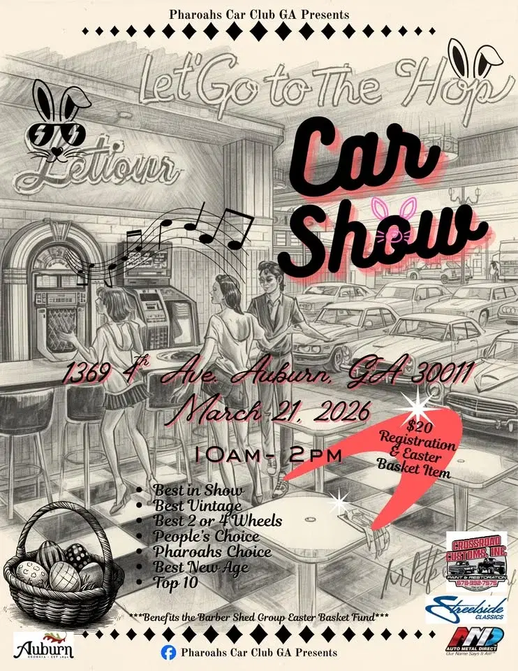 Let's go to the Hop car and bike show