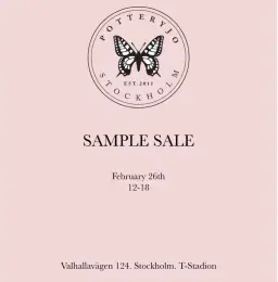 PotteryJo Sample SALE
