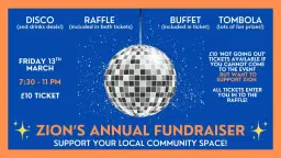 Zion's Annual Fundraiser!