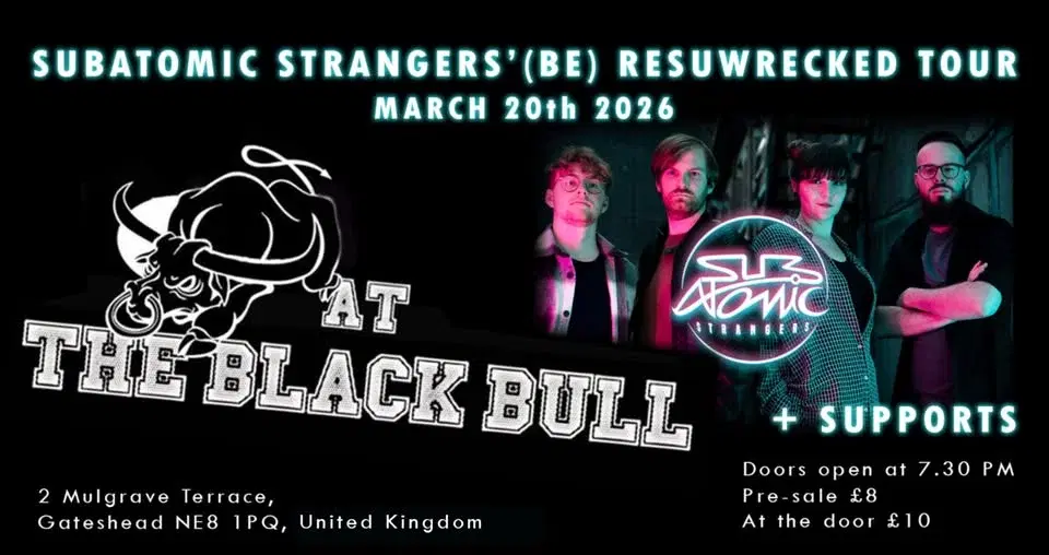 Subatomic Strangers' Resuwrecked tour! Support by Demophobia