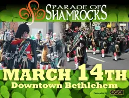 Parade of Shamrocks