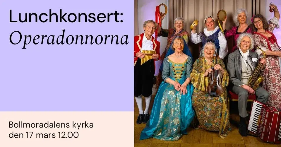 Lunchkonsert: Operadonnorna