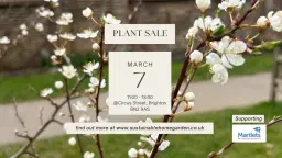 Plant Sale - Saturday 7th March @ Circus Street