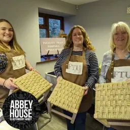One-Day Basket Weave Footstool Workshop