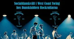 West Coast Swing danskväll 14/3 på Rockrullarna