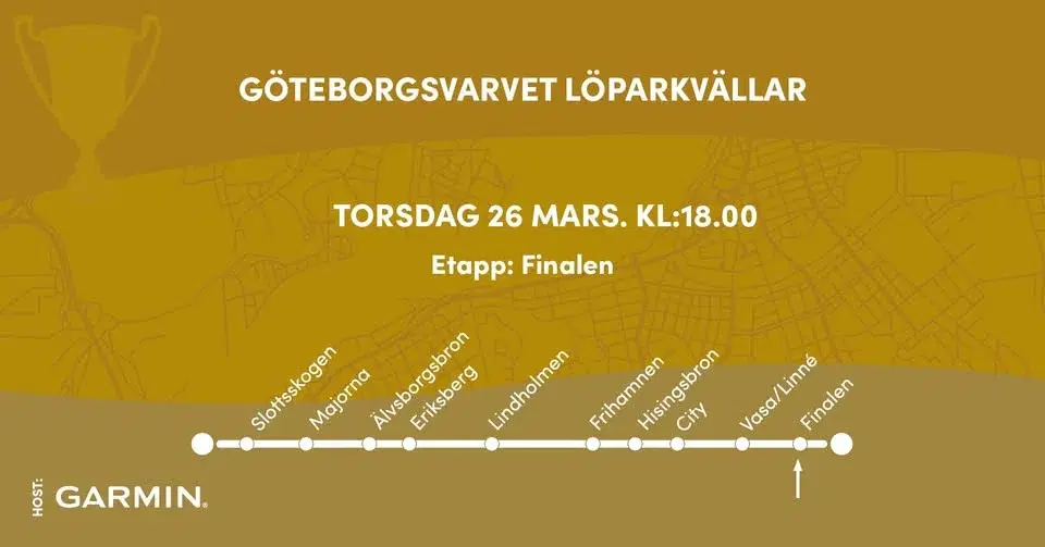 Göteborgsvarvet Löparkväll x Garmin