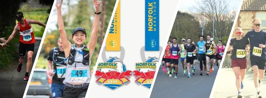 The Norfolk Marathon and Half Marathon 19th April 2026