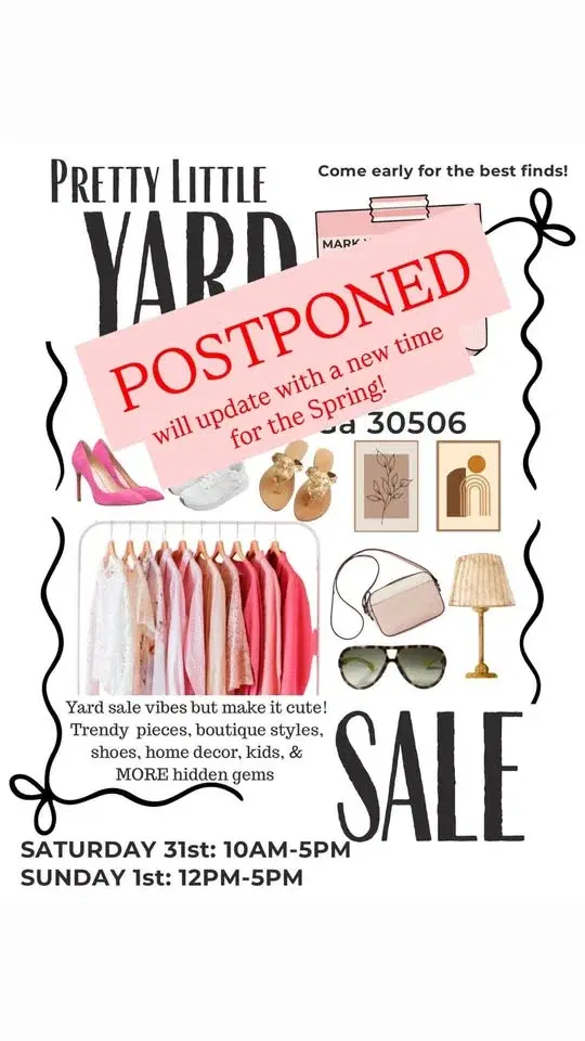 Pretty Little Yard Sale! đ©·đ
đ»âš
