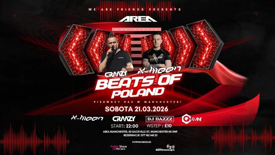 Polska Impreza 🇵🇱 Beats of Poland Manchester : ⭐️DJ X-Meen⭐️