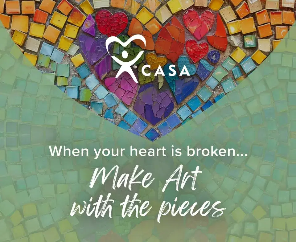 When your Heart is Broken, Make Art with the Pieces