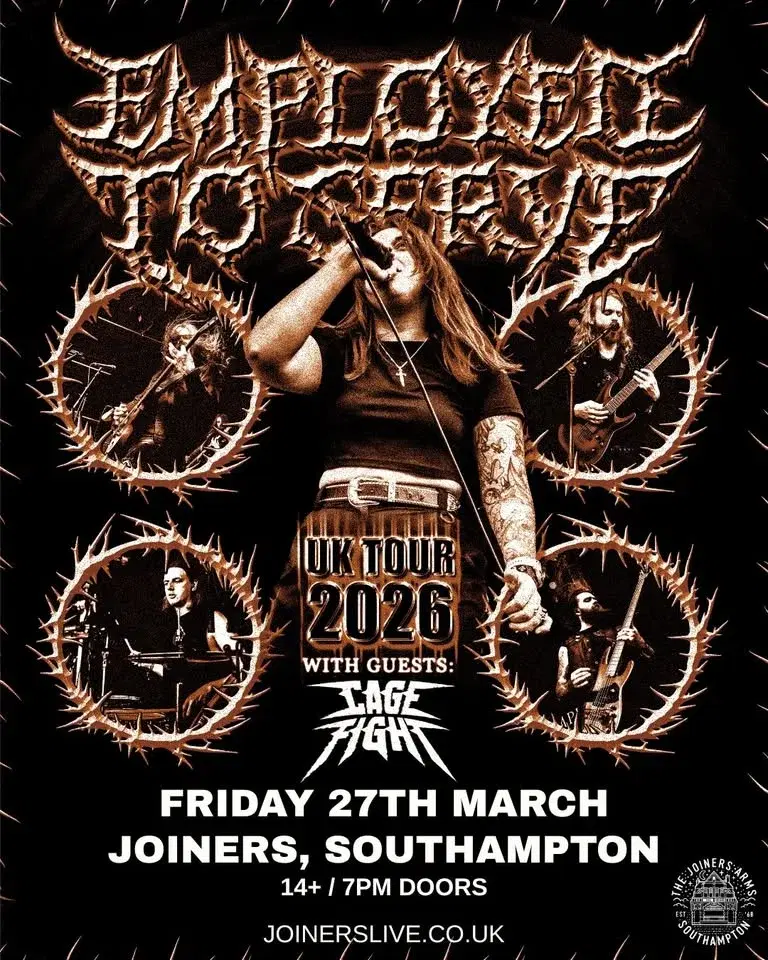 Employed To Serve + Cage Fight at The Joiners, Southampton