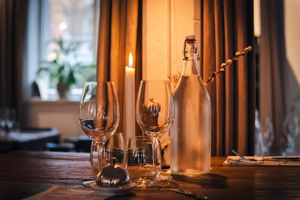 Musslor och vitt vin