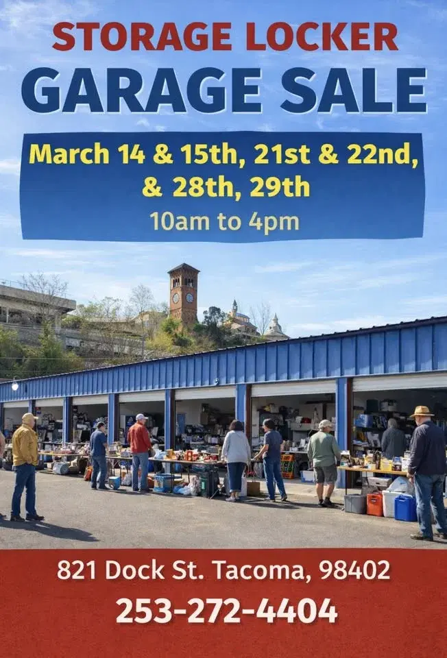 Storage Locker Garage Sale