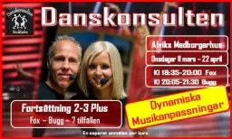11/3 Fox & Bugg Fortsättning 2-3 PLUS med Danskonsulten / Alviks Medborgarhus / Kursomgång 2