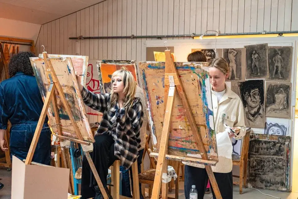 Öppen dörr på Nyckelviksskolan