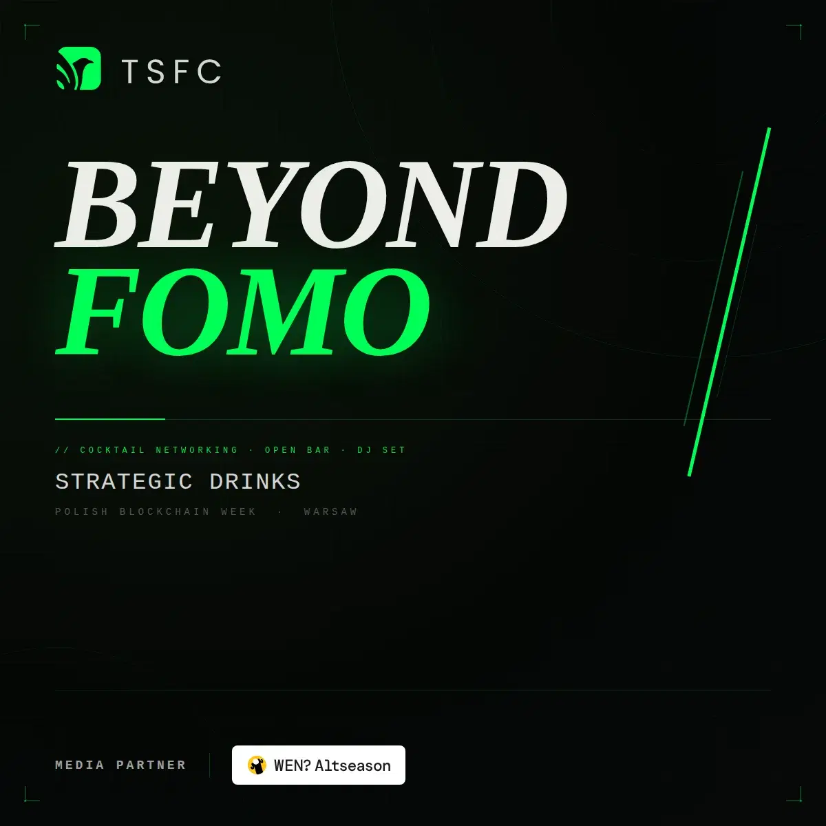 Beyond FOMO - Strategic Drinks by TSFC