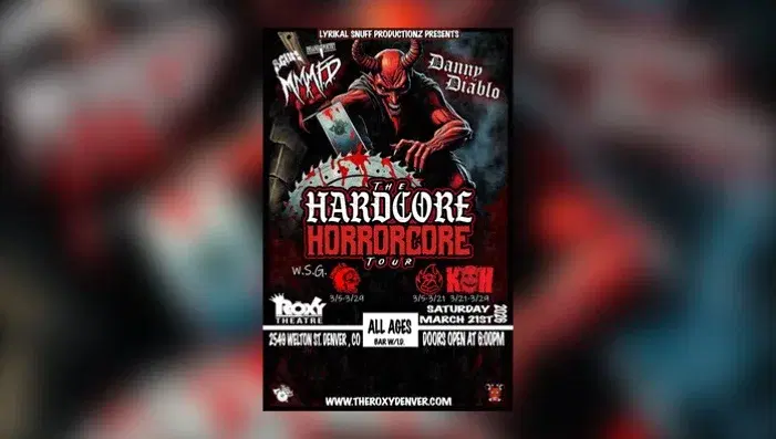 M.M.M.F.D.& Danny Diablo " The Hardcore Horrorcore Tour "