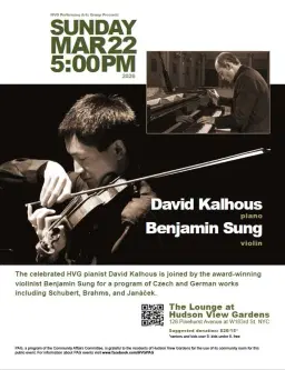 HVG Lounge: Violin-Piano Recital