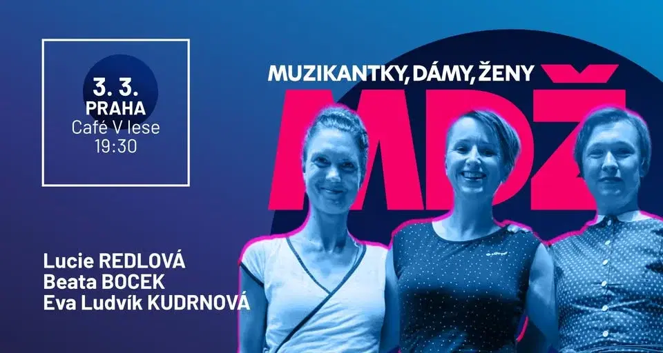 Beata Bocek: křest alba "Bílo" / MDŽ - Muzikantky, dámy, ženy / Café V lese