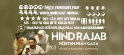 Hind Rajab - Rösten från Gaza (50kr per biljett och popcorn ingår, alltid)