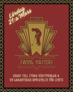 SWING masters 2026 - amatörtävling i minigolf