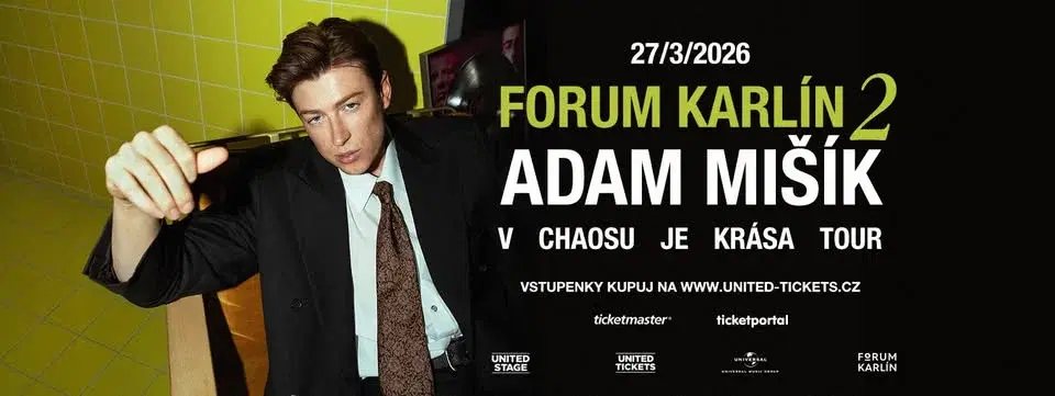 V CHAOSU JE KRÁSA TOUR - FORUM KARLÍN