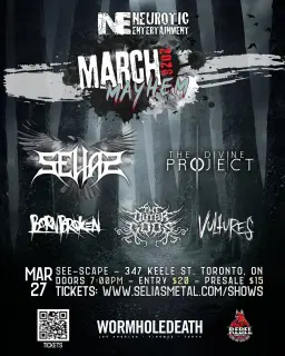 Selias, The Divine Project, Born Broken, The Outer Gods & Vultures