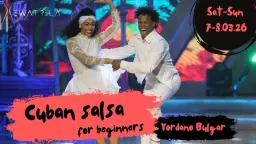 CUBAN SALSA for beginners with YORDANO BULGAR 7-8.03.2026