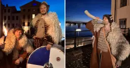 Vikingatur med skådespel