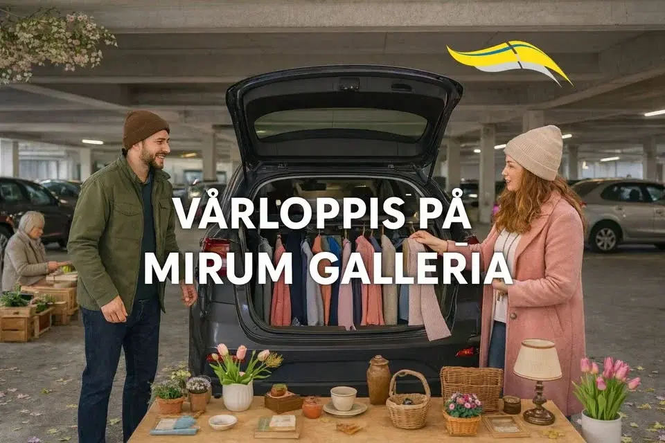 Vårloppis på Mirum Galleria